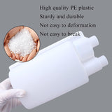 1000ml Plastic Twin Chamber Bottle 10Pcs Tamper Evident Cap V178-66960