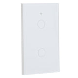 For Zigbee Tuya Remote Light Switch Voice Control 2Gang US Wall Touch Switch AC 100240V V1294-YM0901-3113210138711