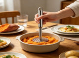 Stainless Steel Hand-held Potato Masher Multipurpose Vegetable Fruit Pressing Kitchen Cooking V1369-AZ3-W-14815