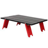 Mini Aluminum Alloy Picnic Table Lightweight Folding Table for Outdoor BBQ Backpacking Camping V1294-YM0901-3111200128211