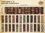 240Pcs Read Bookmark with Vintage Pattern Designs Long Lasting Cardstock for Classroom Teacher V1366-AZ2-W-15054