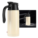 Portable 800ml HighCapacity Electric Heating Kettle with Cigarette Lighter for Car Use 12V24V V1294-YM0901-3113200101511