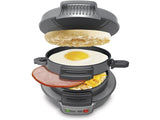 Quick & Easy Multi-Layer Sandwich & Burger Maker with Egg Cooker Plate V888-ELOSUNG35662