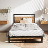 Artiss Bed Frame Metal Bed Frame DANE - King Single MBED-C-DANE-KS-BK