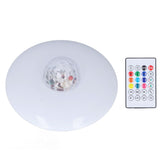 LED Projection Light Bluetooth Lamp Dynamic Ripple Effect E27 RGB Remote Control 24W 85265V V1294-YM0715-3119210311311