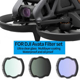 6-In-1 Adjustable Filter Set For Dji Avata - Uv Cpl Nd8 / 16 / 32 / 64 PRL-6134382060DBT