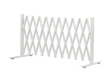 Garden Security Fence Gate Expandable White BD1012-WH
