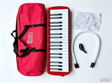 32-key melodica, 37-key melodica, student melodica, beginner melodica, musical instrument, music V1102-783-35838-BLU-37