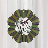 Wind Spinner in Gift Box - Hanging Indoor Outdoor Yard Garden Decoration - Dragonfly - Unique Gift V1366-AZ2-W-09348