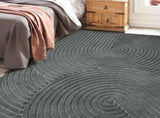 Marlow Floor Rug Soft Polyester Carpet Non Slip Plush Shaggy Rugs Geometric FR2042-200X290