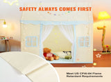 Kids Play Tent, Kids Tent for Kids 1-5 Years Old, Toddler Tent Mat and Tent Lamp, Tent for Kids V952-GJSETZPFW5239J8HLV9
