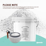 Kemmie 2.5kg Calcium Hydroxide Powder Tub - Food Grade Pickling Lime FCC V238-SUPDZ-33022677745744