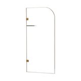 700 x 1450mm Frameless Bath Panel 10mm Glass Shower Screen By Della Francesca V63-829951