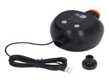 Sprinkler Timer WiFi Remote Control Smart Automatic Irrigation Controller for Garden Yard Lawn Black V1294-YM0521-3111230038611