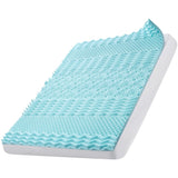 Mattress Topper, Queen Size, 50.8 mm Thickness, Memory Foam Mattress Pad, Cooling Gel Infusion, V952-JYHMD6080INCJRGHRV0