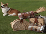 Little Dayz Boutique British Plaid Style Picnic Mat Medium 150*100 Brown DTK10230