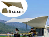 Camping Tarp Tent Tarp Awning Accessories Lightweight Hammock Canopy Rain Awning - Camel V1308-DSZKI-1014-1