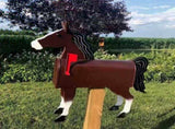 Unique Cow And Horse Mailbox Metal Wall Mounted Mailbox Outdoor Garden Decoration V1294-YM0718-220913SM02-1