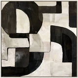 Domino Artwork Framed Wall Art A 80x80cm V637-E592646