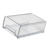 Acrylic Desk Organizer Drawer Large Capacity Rectangular Shaped Transparent Desktop Storage Box for V1294-YM0901-3117240058511