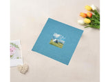 Photo Album 40 Pages Linen Cover Hardcover Reusable Sticky Stamp Collection Book Family Photos V1263-JX-2613