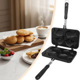 Silicone Mold Double Plate Fish Taiyaki Bakeware Single Cake Pan, Fast Heat Conduction Pastry Tray, V1366-AZ2-W-21185