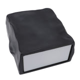 Wall Sconce Modern Mini Resin Plaster Warm Light Hardwired Minimalist Square Pleated Wall Lamp for V1294-YM0901-3119240056111