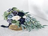 Artificial flowers under 50,Elegant Weddings For Bride Rose Flower Floral Handmade Holding V1192-AZ-W-27881
