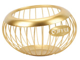 Coffee Pod Holder Wire Basket Large Capacity Iron Coffee Pods Storage Basket for Coffee Bar Counter V1294-YM0901-3118240228112
