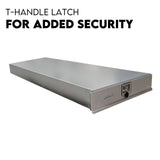 Under Tray Tool Box Trundle Drawer 1500 mm UTE Drawer Dual Extra Cab Toolbox V379-TRNDLCHRM0