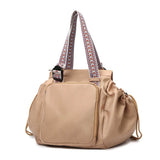 Brown Convertible Multifunctional Baby Cradle Travel Bag - Women's Backpack, Shoulder Bag, Mummy Bag V888-ELOSUNG13708