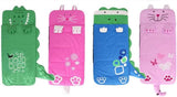 Children's Sleeping Bag 160x60cm Cartoons, soft warm, green V1188-MS101-00754-1