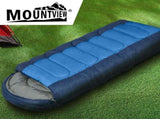 Mountview Sleeping Bag Outdoor Camping Blue UA0217-BL_NZ