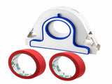 Painters Masking Tape Dispenser Handheld Tape Applicator Tool for Wall Edge Trim Door Frame Window V1341-ZY-GEX2NYA6-2WHITE