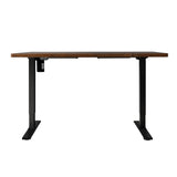 Artiss Standing Desk Motorised Rustic Brown 140CM HASD-114G-BKDF-RBDB-140