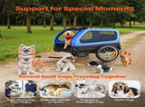 Dog Bike Trailer, Supports up to 40 kg, Pet Cart Bicycle Carrier for Small & Large Dogs, Easy V952-TCSCWZXCTC88AW1LH001V0