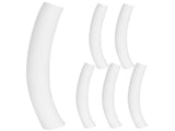 SWETRACE Tree Protect Tree Trunk Protector Guard White PP Material 6Pcs 15.7X2.0X2.0In V1189-LWWAL-20260327-03473