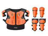 Kids Cycling Armor Cycling Protection Children'S Cycling Gear Chest Guard For - Orange - Size L V1347-140-05503-ORG-L