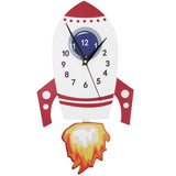 Cartoon Mute Wall Clock Kids Unique Gifts Pendulum Children's Bedroom DIY Decor Clock V1294-YM0901-JY34202