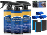 3PCS Quick Effect Coating Agent for Car, Scratch Wax Coatings Spray Waterless Wash, Oil Film V1366-AZ2-W-18248