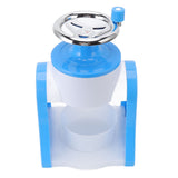Hand Crank Shaved Ice Machine Stainless Steel Blades Safe Portable Ice Crusher for Home Restaurants V1294-YM0716-3113220160411