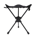 Folding Camping Stool 360 Degree Rotating Lightweight Triangular Portable Outdoor Small Chair for V1294-YM0901-3111250153411