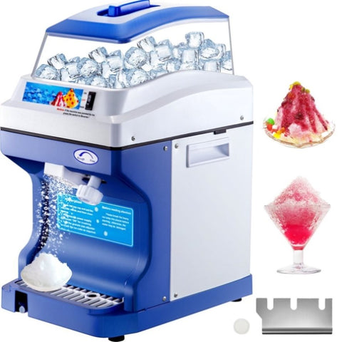 VEVOR Commercial Ice Shaver Ice Shaving Machine Crusher Snow Cone Maker 200KG/H V952-PBJBY-18800000001V3