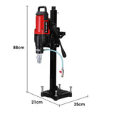 BAUMR-AG 3200W 280mm Concrete Core Drill with Stand Rig V219-DRLCREBM28VA