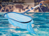 Swimming Pool Leaf Skimmer Mesh Net with Telescopic Pole Pond Tub Effective Cleaning Tool V1294-YM0901-JY09994