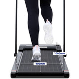 2HP 52cm Walking Pad Treadmill w/ Remote, Foldable Handrail, and Tablet Holder V196-TM2000
