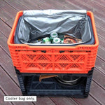 Cooler Bag for 48L Smart Foldable Stackable Crate Tool Collapsible V274-FT-IG-48LCBG-GY