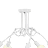 Modern Chandelier Iron Art Stylish Easy to Install Industrial Ceiling Light Fixture for Study V1294-YM0901-3119240076614