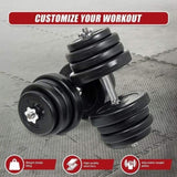 50KG Dumbbell Adjustable Weight Set V63-834751