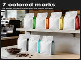Coffee Bags with Valve Vented Coffee Beans Packaging Bags High Barrier Aluminumed V1258-DP02-C-705
